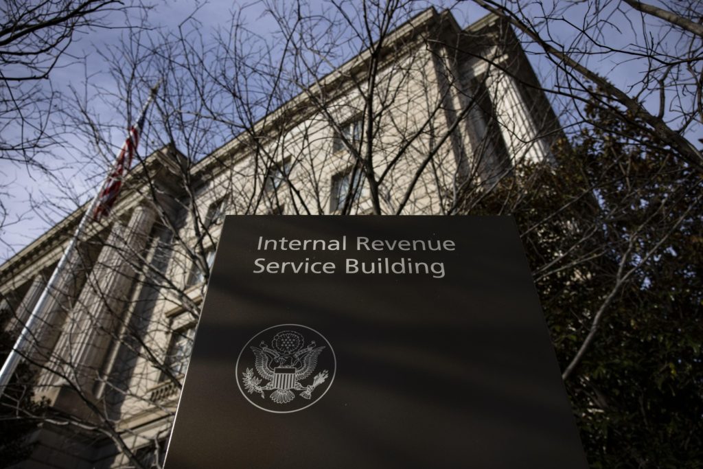 The Internal Revenue Service (IRS) headquarters in Washington, D.C.